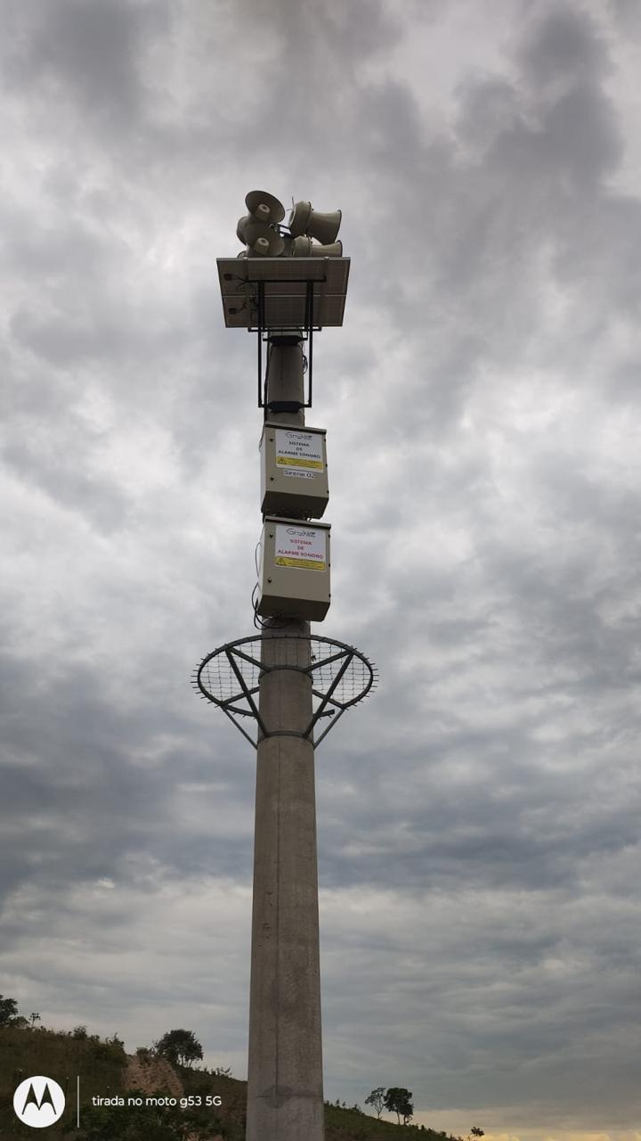 Sistema de Sirene de Barragem
