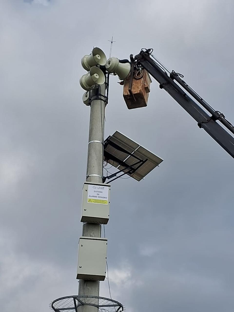 Sistema de Sirene de Barragem